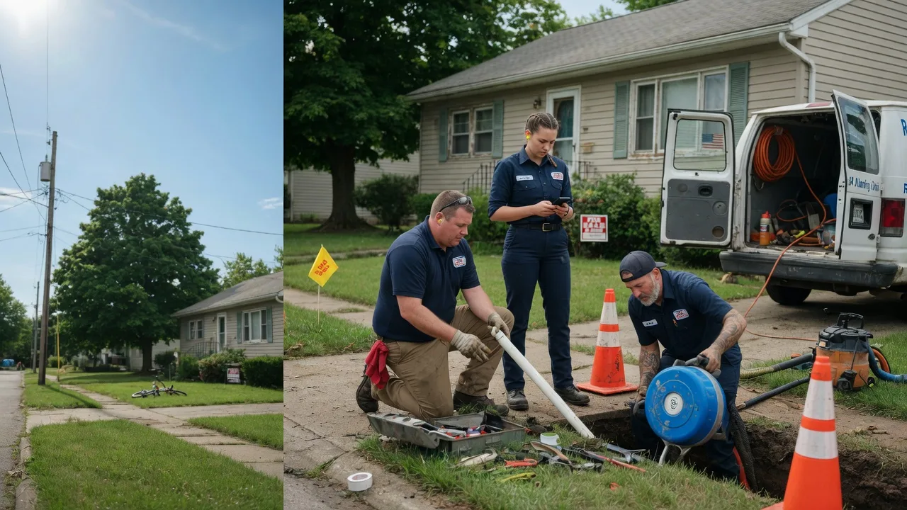 Sewer Line Repair in Curlew, WA near me